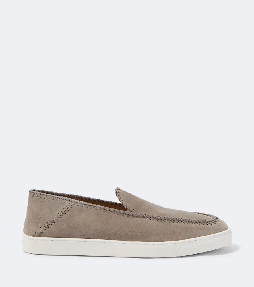 Giorgio Armani Suede slip-on shoes | Thumbnail 3 Giorgio Armani Suede slip-on shoes | Thumbnail 3