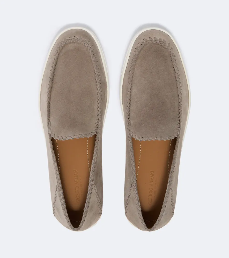 Giorgio Armani Suede slip-on shoes | Thumbnail 4 Giorgio Armani Suede slip-on shoes | Thumbnail 4