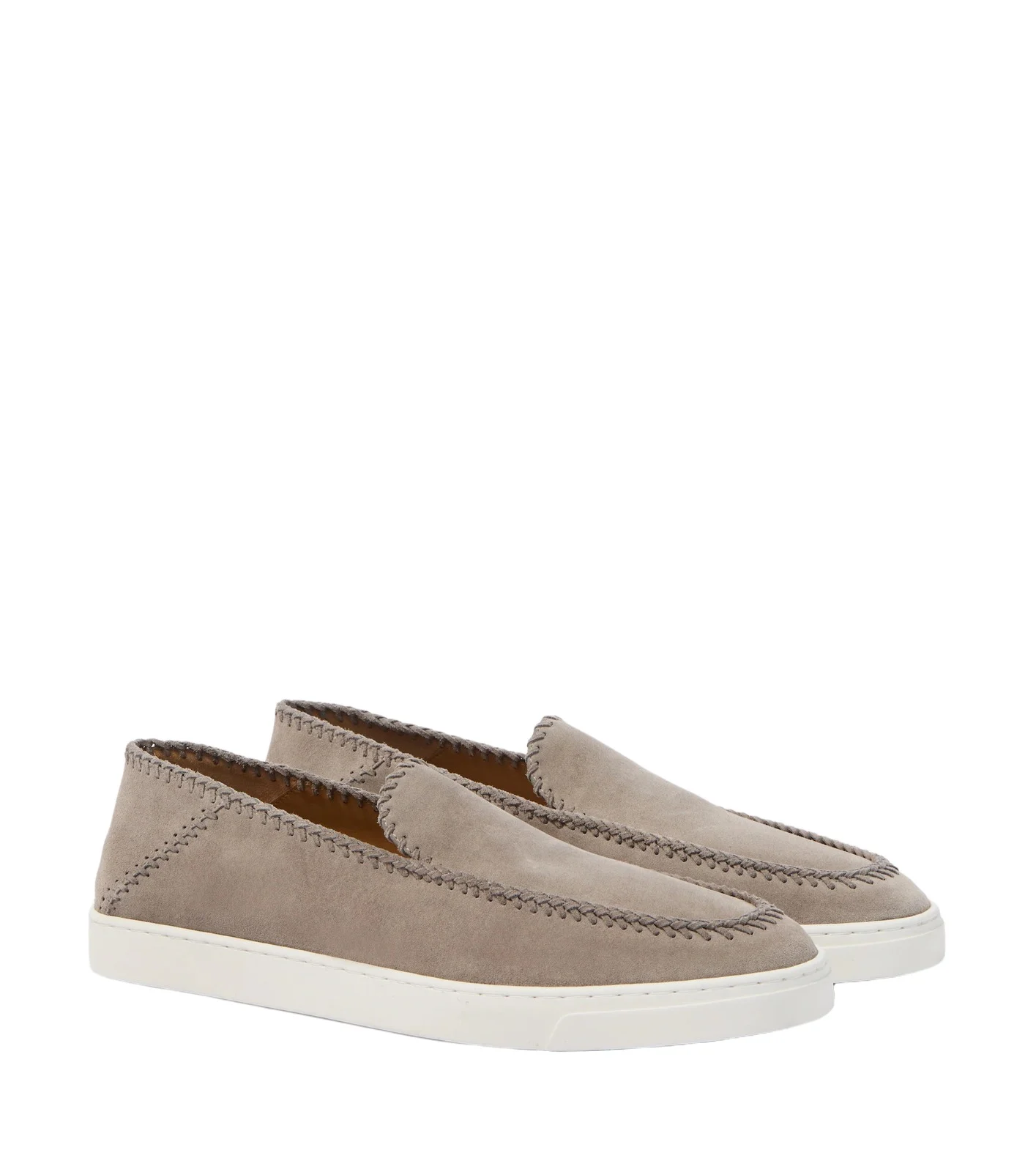 Giorgio Armani Suede slip-on shoes