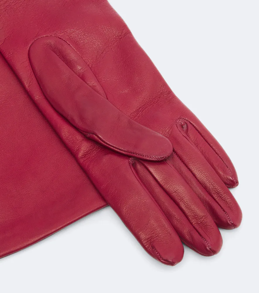 Nour Hammour Leather gloves | Thumbnail 2 Nour Hammour Leather gloves | Thumbnail 2