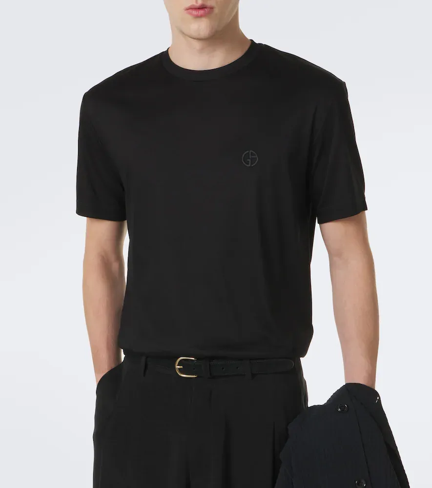 Giorgio Armani Cotton jersey T-shirt | Thumbnail 2 Giorgio Armani Cotton jersey T-shirt | Thumbnail 2