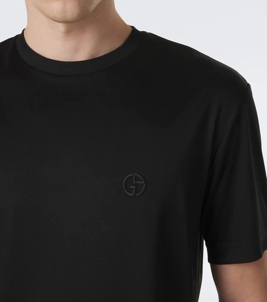 Giorgio Armani Cotton jersey T-shirt | Thumbnail 3 Giorgio Armani Cotton jersey T-shirt | Thumbnail 3