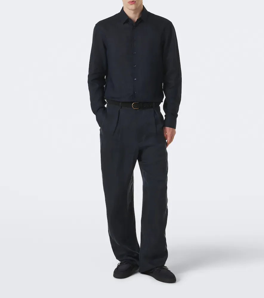 Giorgio Armani Linen shirt | Thumbnail 4 Giorgio Armani Linen shirt | Thumbnail 4