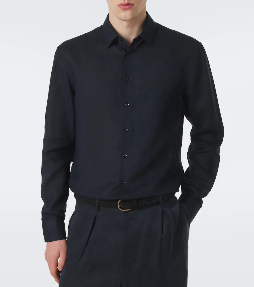 Giorgio Armani Linen shirt | Thumbnail 5 Giorgio Armani Linen shirt | Thumbnail 5