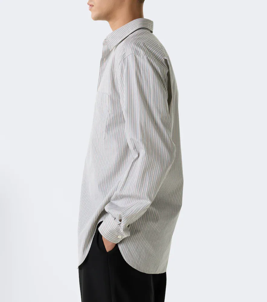 The Row Uday striped cotton poplin shirt | Thumbnail 5 The Row Uday striped cotton poplin shirt | Thumbnail 5