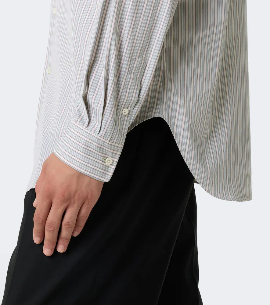 The Row Uday striped cotton poplin shirt | Thumbnail 6 The Row Uday striped cotton poplin shirt | Thumbnail 6