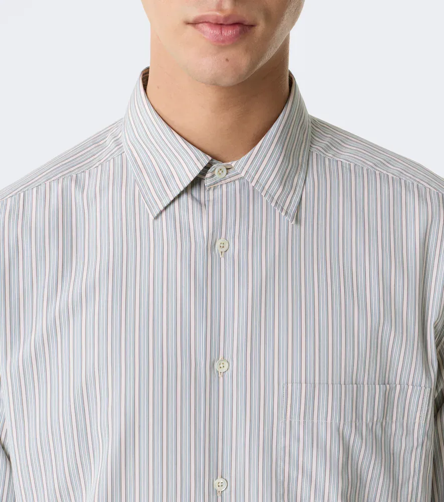 The Row Uday striped cotton poplin shirt | Thumbnail 7 The Row Uday striped cotton poplin shirt | Thumbnail 7