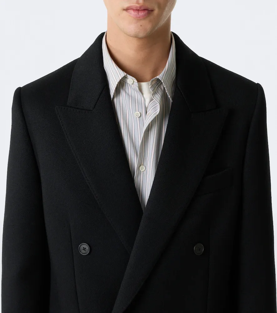 The Row Osmo double-breasted wool-blend coat | Thumbnail 2 The Row Osmo double-breasted wool-blend coat | Thumbnail 2