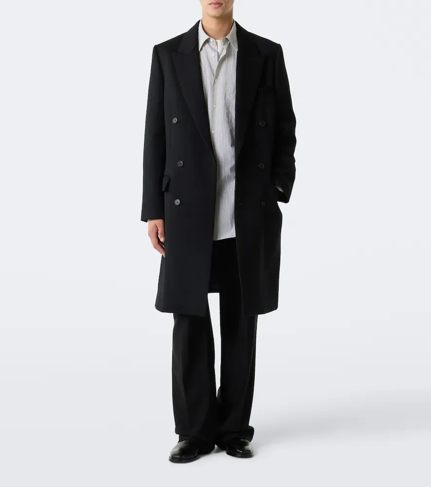 The Row Osmo double-breasted wool-blend coat | Thumbnail 5 The Row Osmo double-breasted wool-blend coat | Thumbnail 5