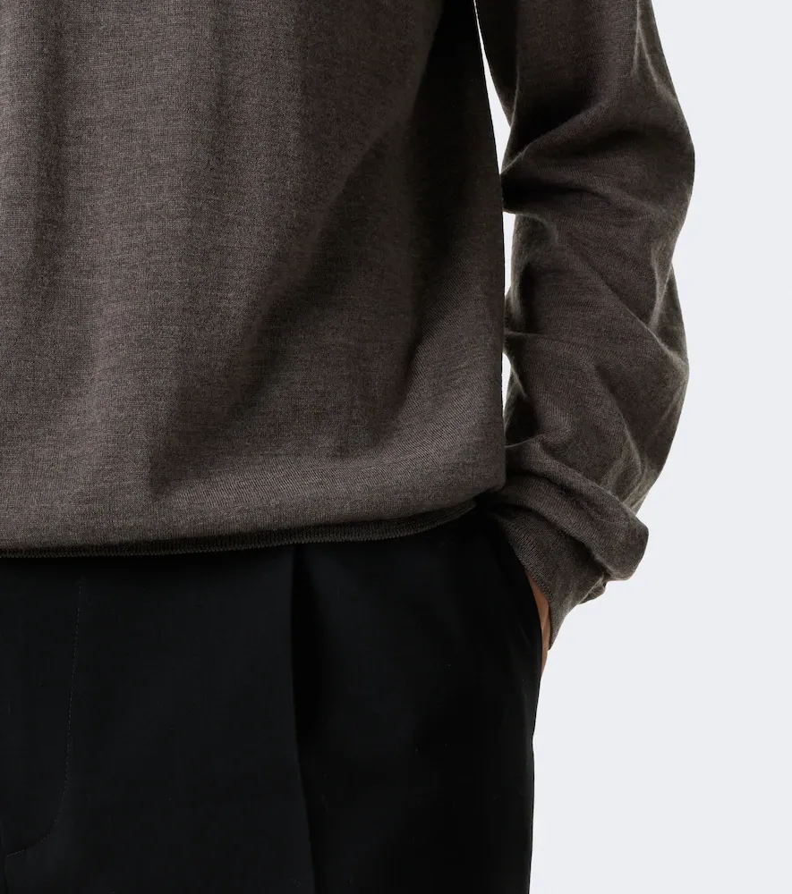 The Row Blainy wool and cashmere polo sweater | Thumbnail 2 The Row Blainy wool and cashmere polo sweater | Thumbnail 2