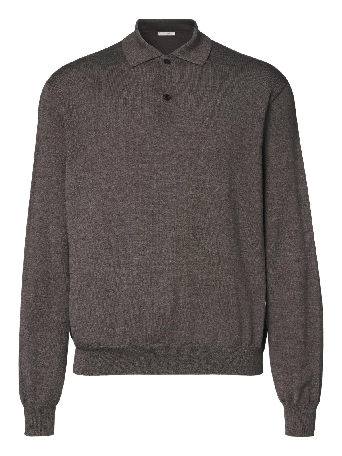 The Row Blainy wool and cashmere polo sweater