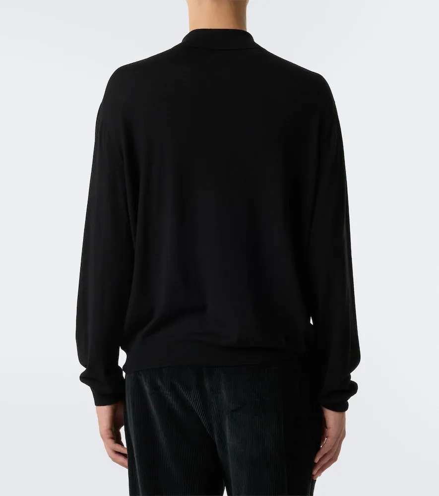 The Row Blainy wool and cashmere polo sweater | Thumbnail 2 The Row Blainy wool and cashmere polo sweater | Thumbnail 2