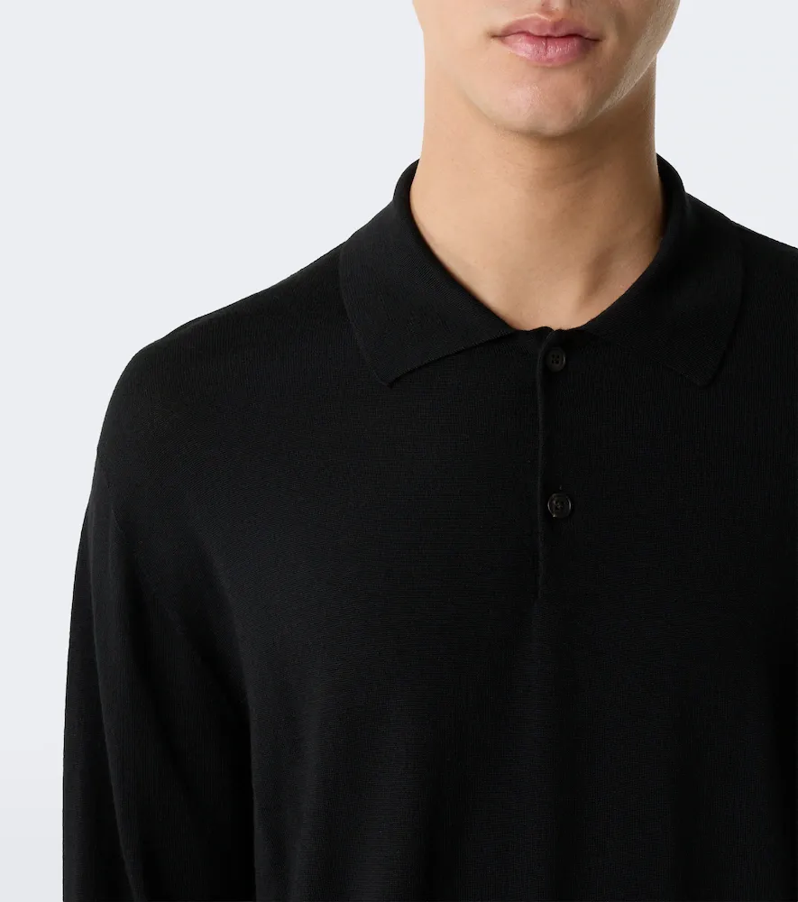 The Row Blainy wool and cashmere polo sweater | Thumbnail 7 The Row Blainy wool and cashmere polo sweater | Thumbnail 7