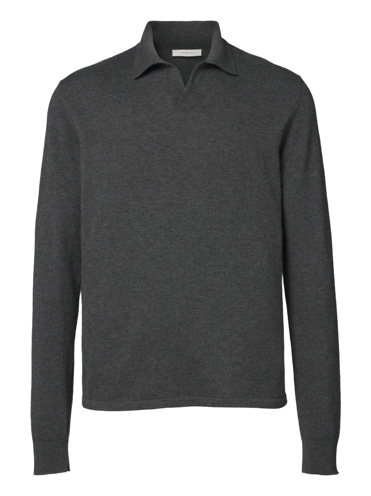 The Row Hilford cashmere polo sweater