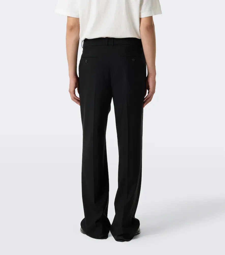 The Row Salma wool straight pants | Thumbnail 5