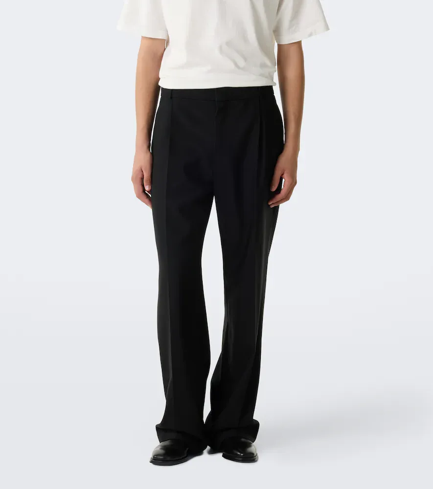 The Row Salma wool straight pants | Thumbnail 6