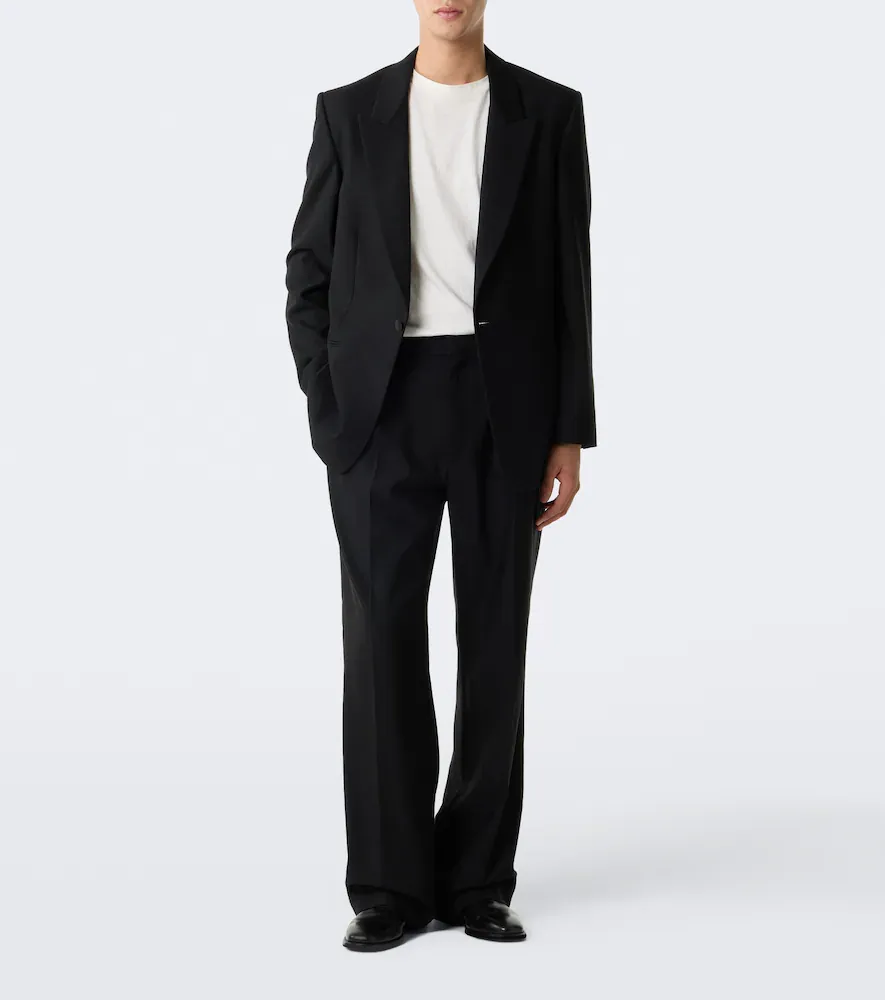 The Row Salma wool straight pants | Thumbnail 7