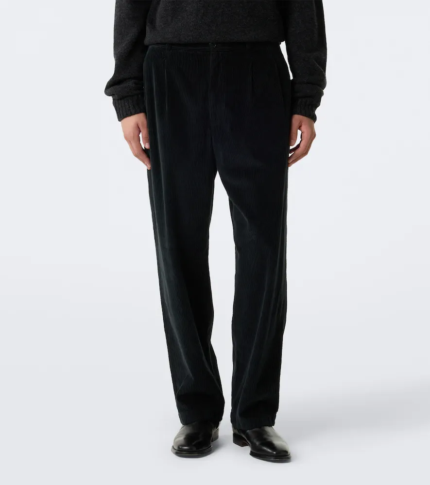 The Row Tavoli cotton corduroy straight pants | Thumbnail 3 The Row Tavoli cotton corduroy straight pants | Thumbnail 3