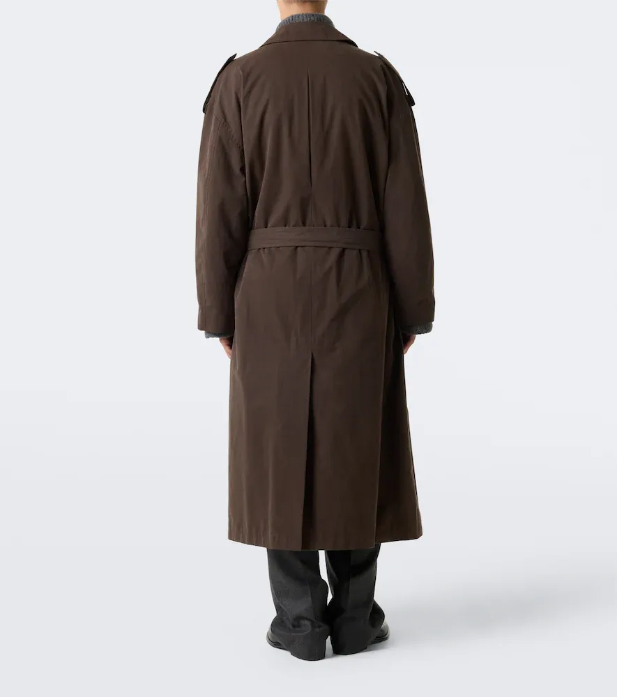 The Row Mischa cotton trench coat | Thumbnail 3 The Row Mischa cotton trench coat | Thumbnail 3