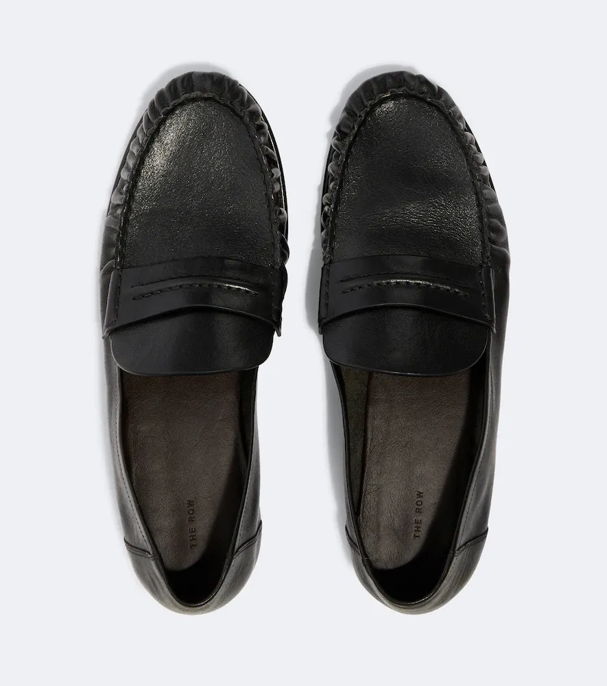 The Row Theo leather penny loafers | Thumbnail 6 The Row Theo leather penny loafers | Thumbnail 6
