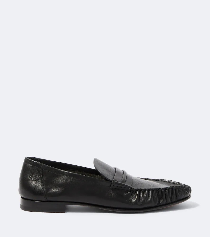 The Row Theo leather penny loafers | Thumbnail 7 The Row Theo leather penny loafers | Thumbnail 7