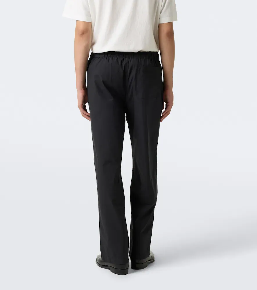 The Row Pascale cotton and silk straight pants | Thumbnail 3 The Row Pascale cotton and silk straight pants | Thumbnail 3