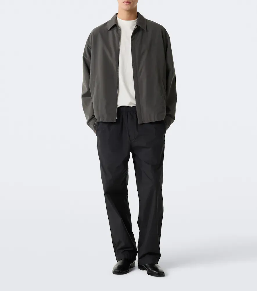 The Row Pascale cotton and silk straight pants | Thumbnail 4 The Row Pascale cotton and silk straight pants | Thumbnail 4