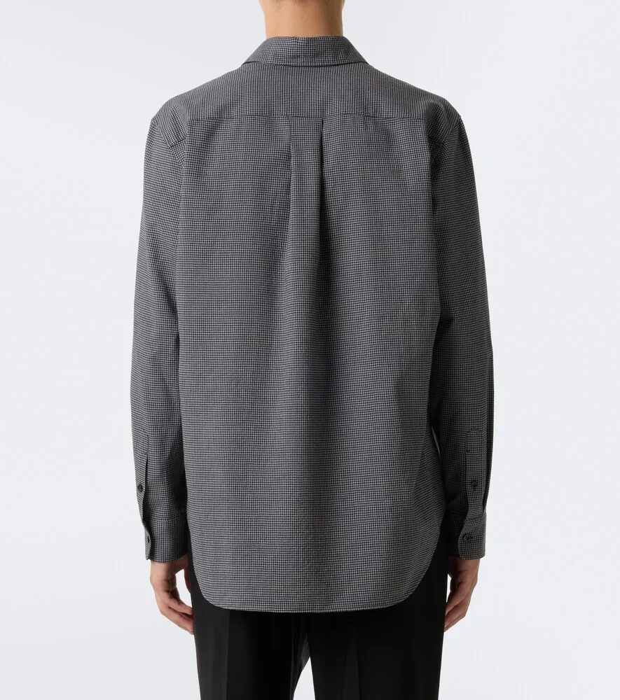 The Row Victor checked virgin wool shirt | Thumbnail 2 The Row Victor checked virgin wool shirt | Thumbnail 2