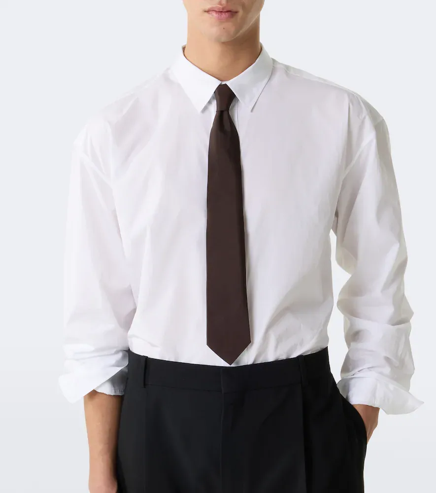 The Row Juno silk tie | Thumbnail 3 The Row Juno silk tie | Thumbnail 3