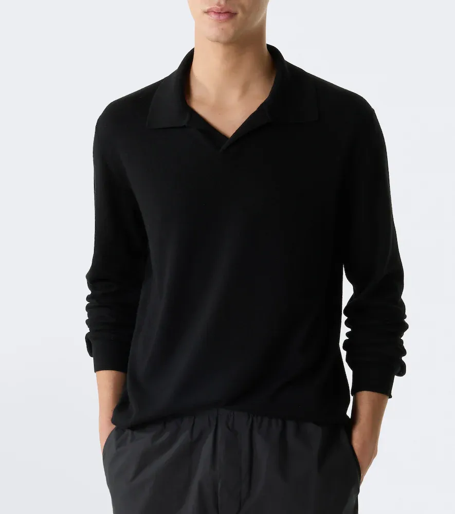 The Row Hilford cashmere polo sweater | Thumbnail 3 The Row Hilford cashmere polo sweater | Thumbnail 3