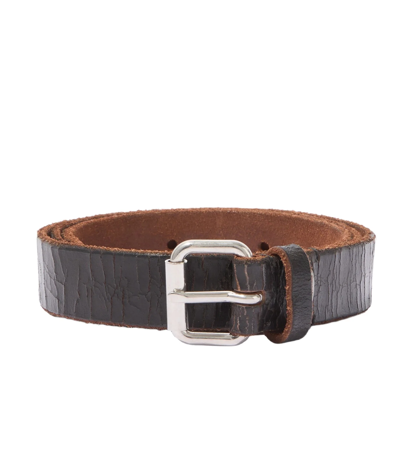 The Row Geo leather belt