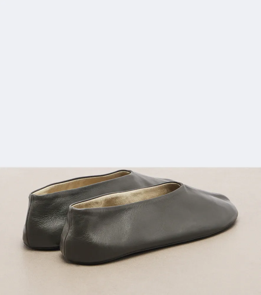 The Row Stella leather ballet flats | Thumbnail 3 The Row Stella leather ballet flats | Thumbnail 3