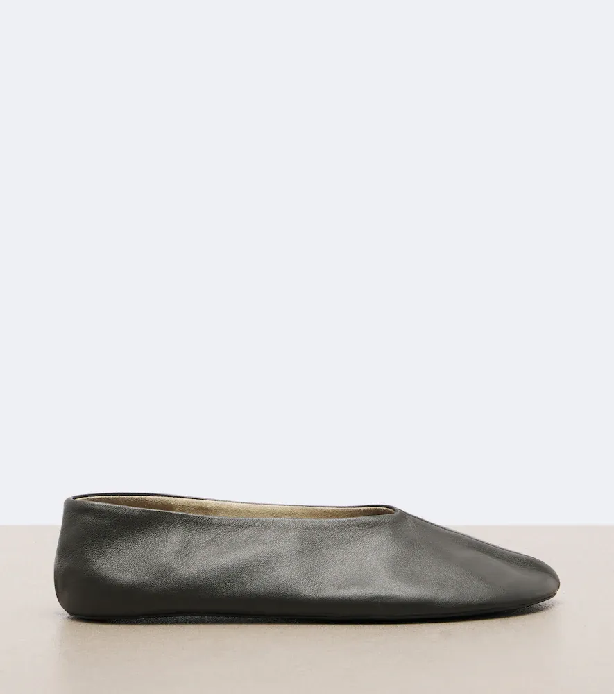 The Row Stella leather ballet flats | Thumbnail 4 The Row Stella leather ballet flats | Thumbnail 4