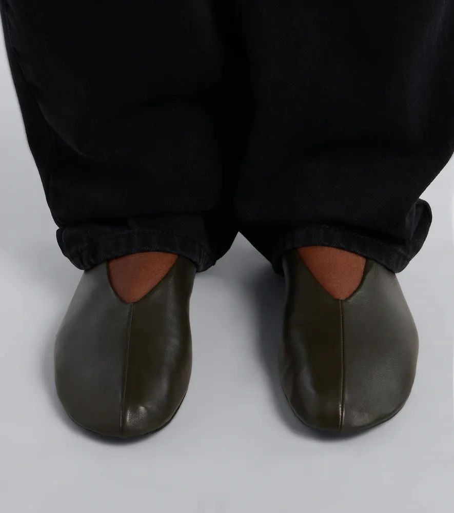 The Row Stella leather ballet flats | Thumbnail 5 The Row Stella leather ballet flats | Thumbnail 5