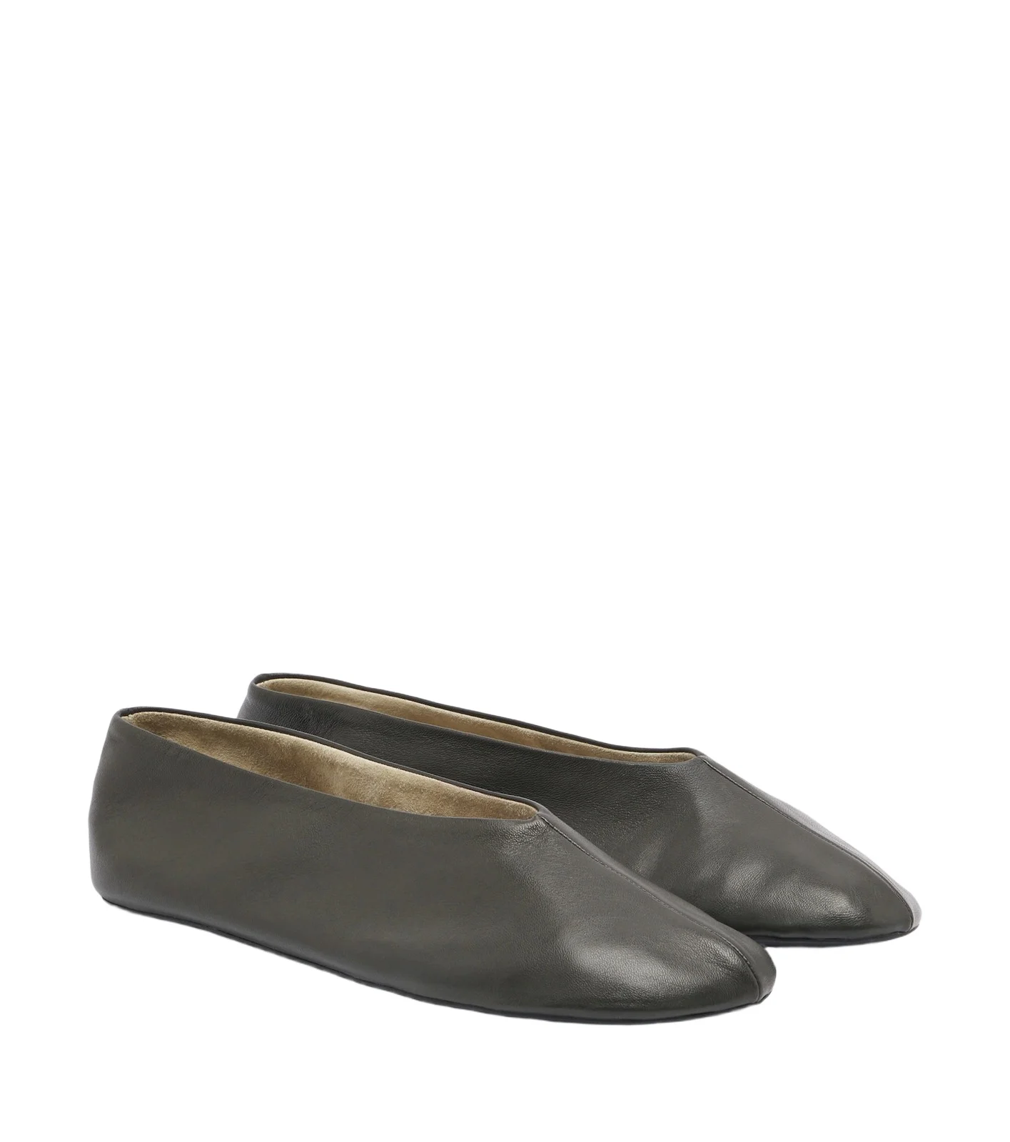 Stella leather ballet flats
