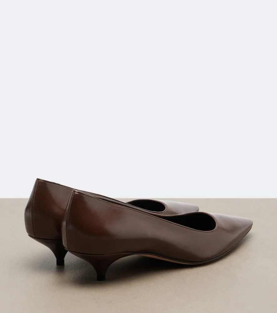 The Row Liisa leather pumps | Thumbnail 4 The Row Liisa leather pumps | Thumbnail 4