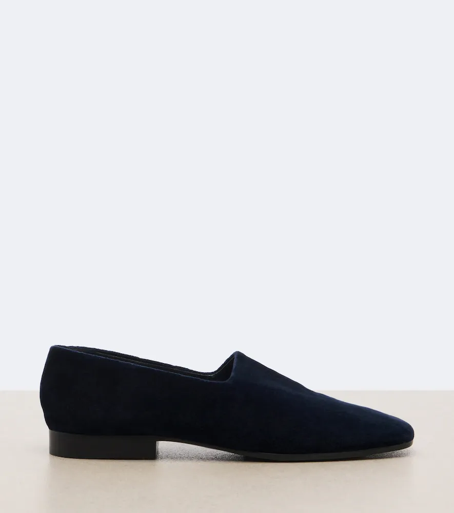 The Row Safi velvet loafers | Thumbnail 2