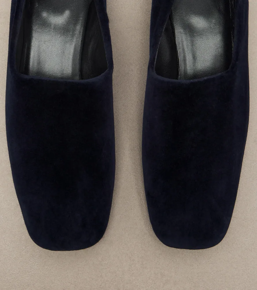 The Row Safi velvet loafers | Thumbnail 4