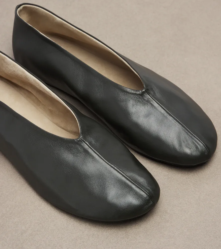 The Row Stella leather ballet flats | Thumbnail 2 The Row Stella leather ballet flats | Thumbnail 2