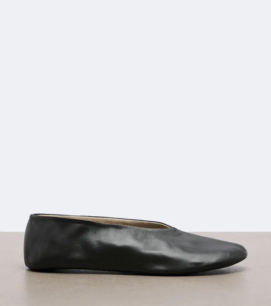 The Row Stella leather ballet flats | Thumbnail 4 The Row Stella leather ballet flats | Thumbnail 4