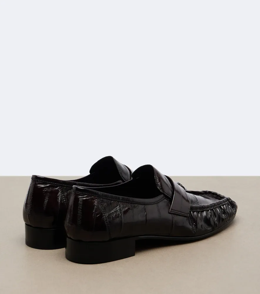 The Row Soft eel leather loafers | Thumbnail 3 The Row Soft eel leather loafers | Thumbnail 3
