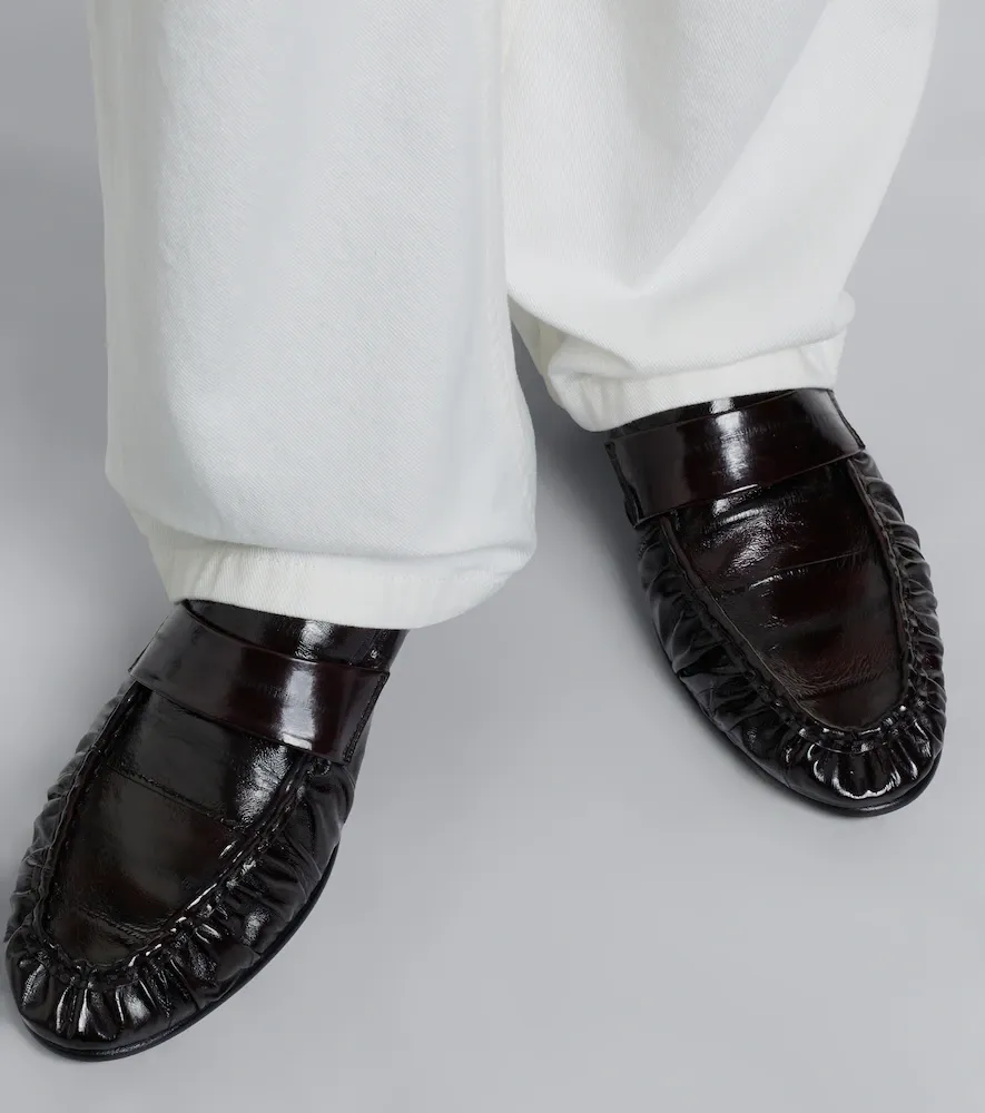 The Row Soft eel leather loafers | Thumbnail 6 The Row Soft eel leather loafers | Thumbnail 6