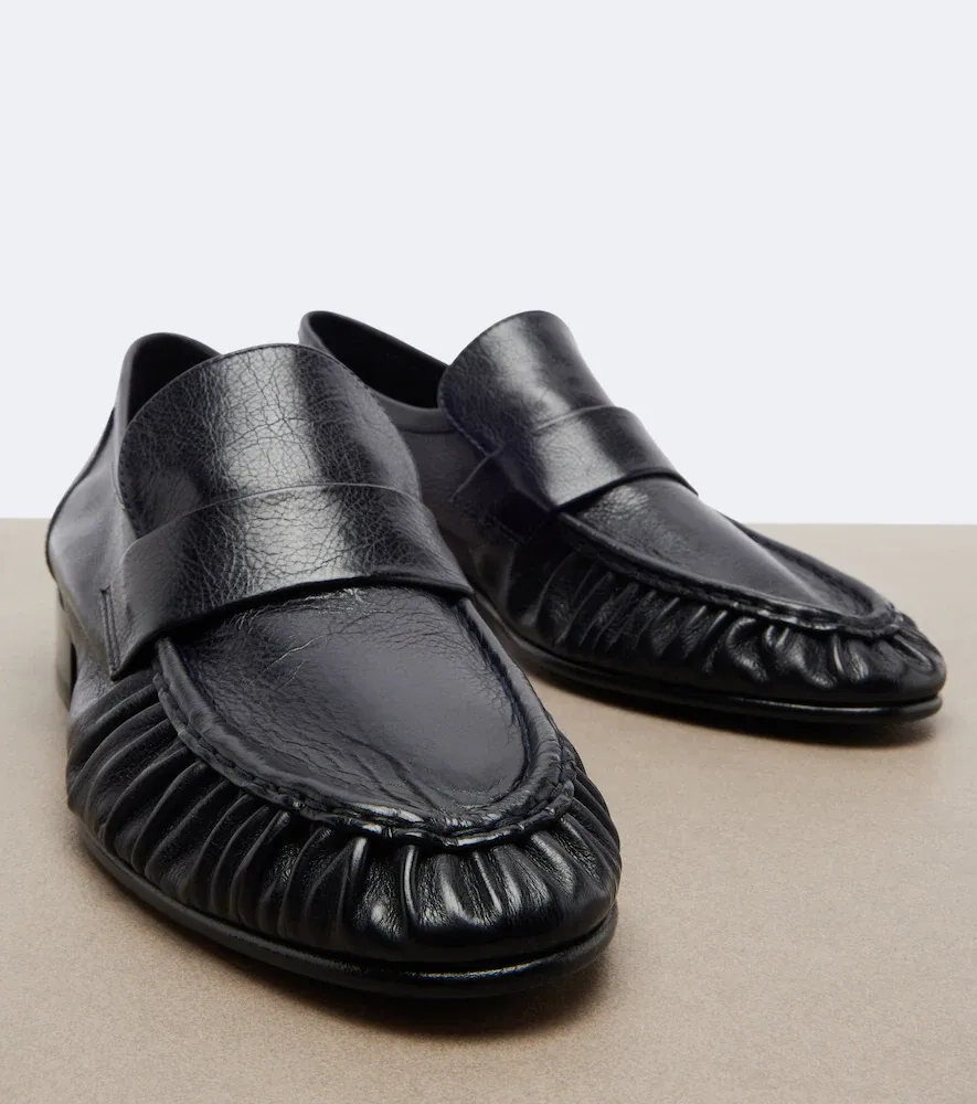 The Row Soft eel leather loafers | Thumbnail 3 The Row Soft eel leather loafers | Thumbnail 3