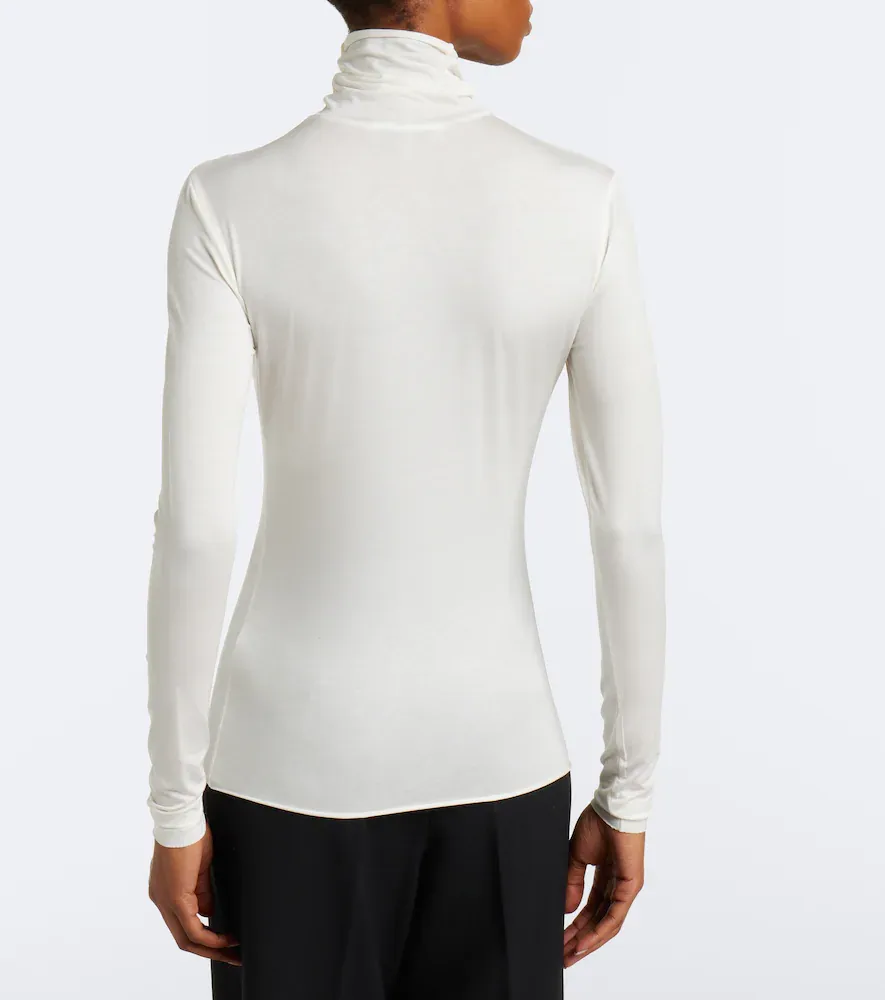 Dorothee Schumacher Glossy Ease turtleneck top | Thumbnail 5 Dorothee Schumacher Glossy Ease turtleneck top | Thumbnail 5