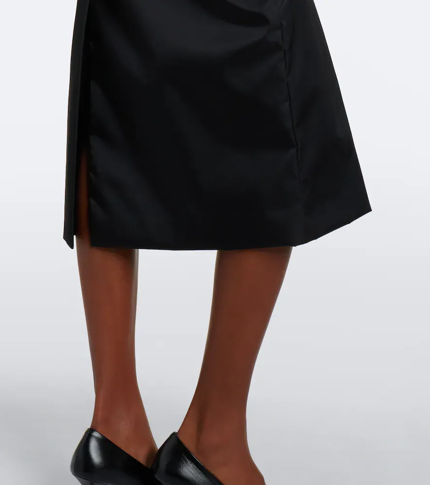 Prada Belted Re-Nylon pencil skirt | Thumbnail 5
