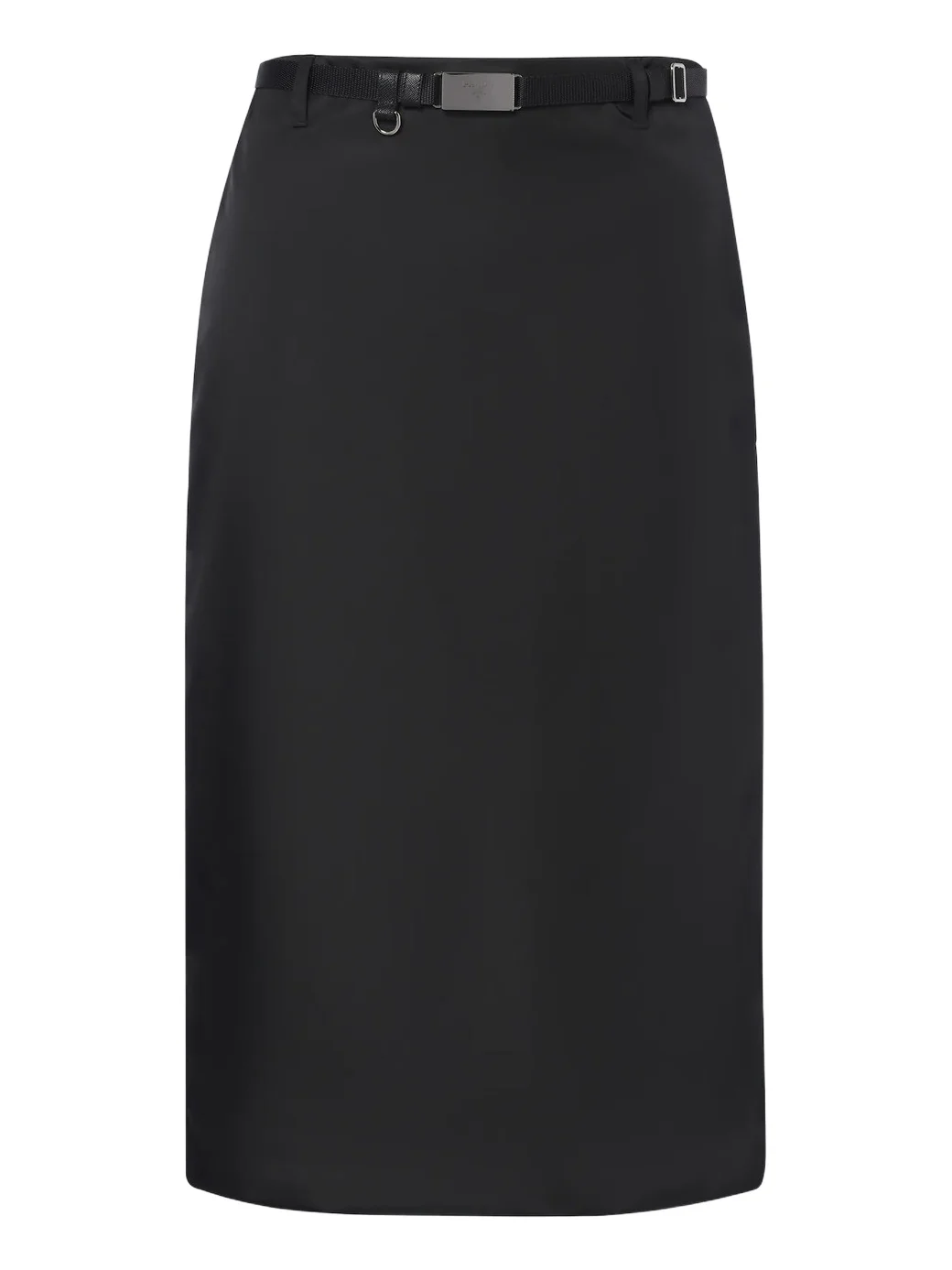 Belted Re-Nylon pencil skirt Belted Re-Nylon pencil skirt