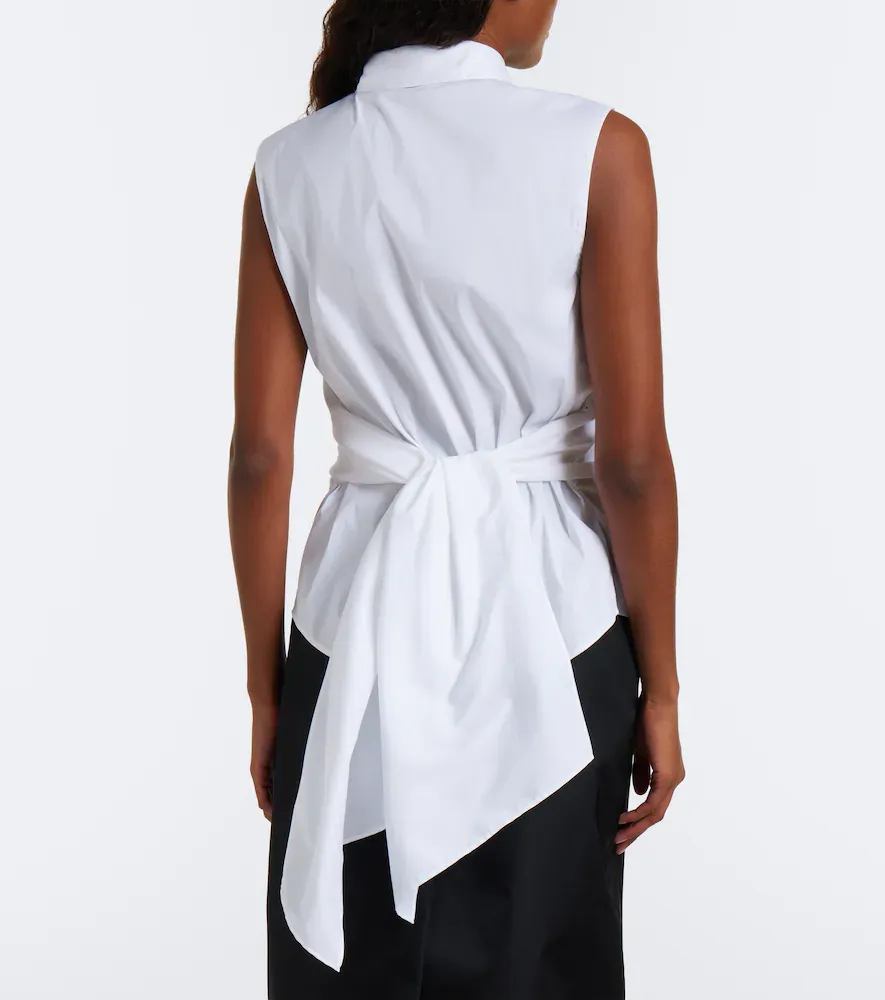 Prada Cotton-blend poplin shirt | Thumbnail 5 Prada Cotton-blend poplin shirt | Thumbnail 5
