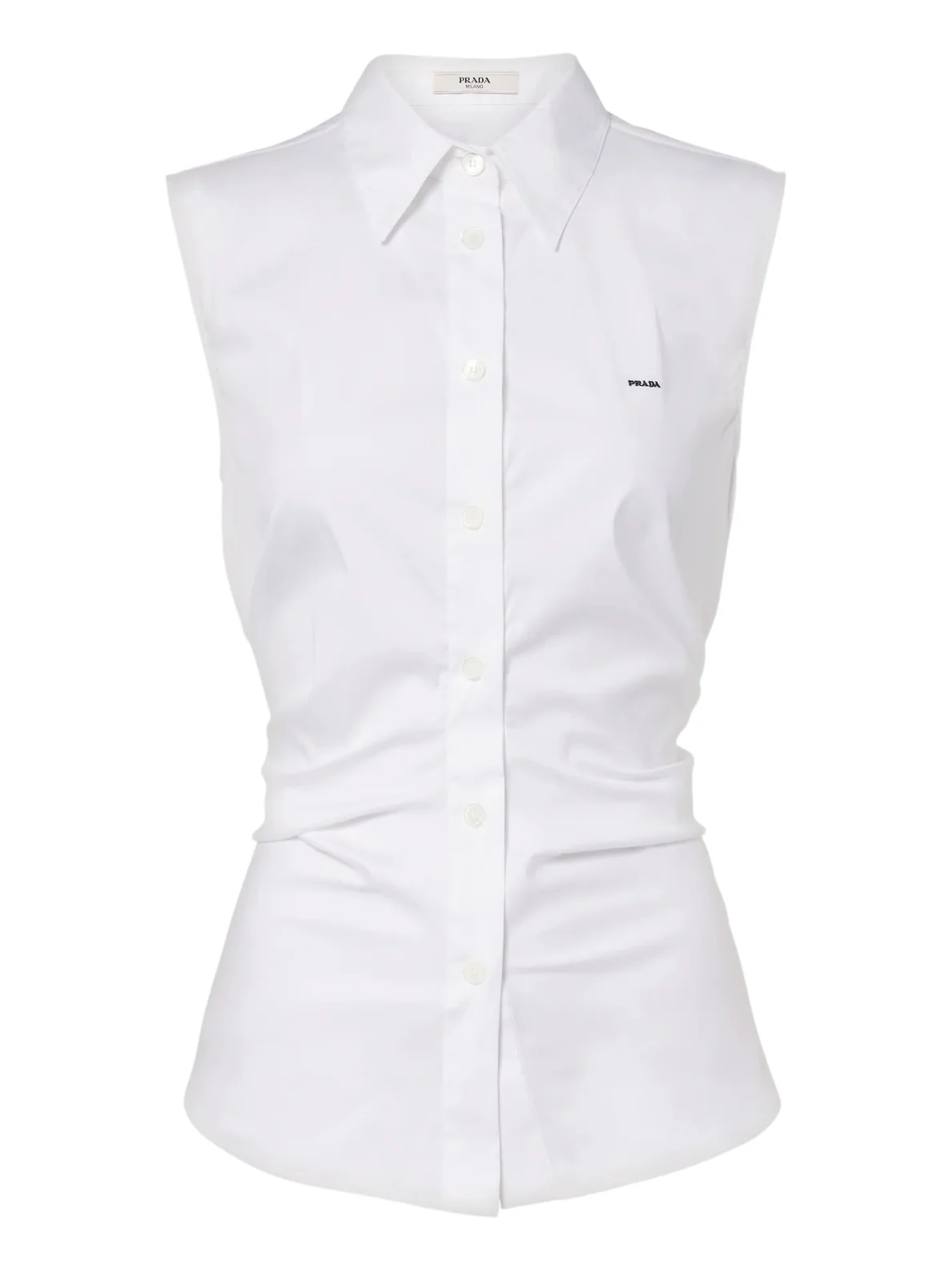 Cotton-blend poplin shirt Cotton-blend poplin shirt