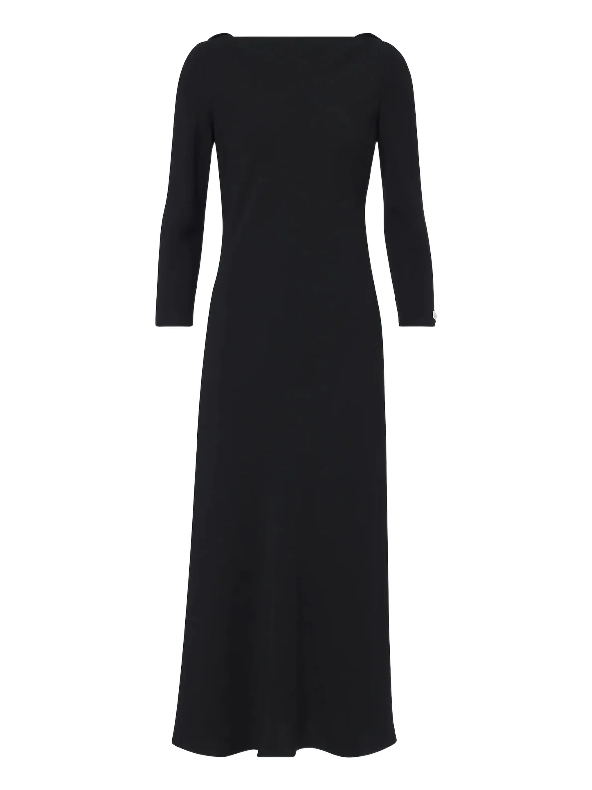 Open-back crêpe midi dress Open-back crêpe midi dress