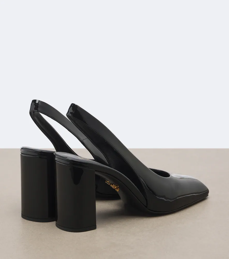 Prada Patent leather slingback pumps | Thumbnail 2